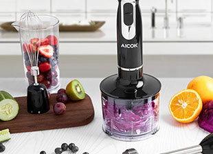 Pürieren im Behälter - Stabmixer