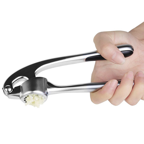 Ingwerpresse mit Knoblauch