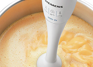 Siemens Pürierstab beim Pürieren